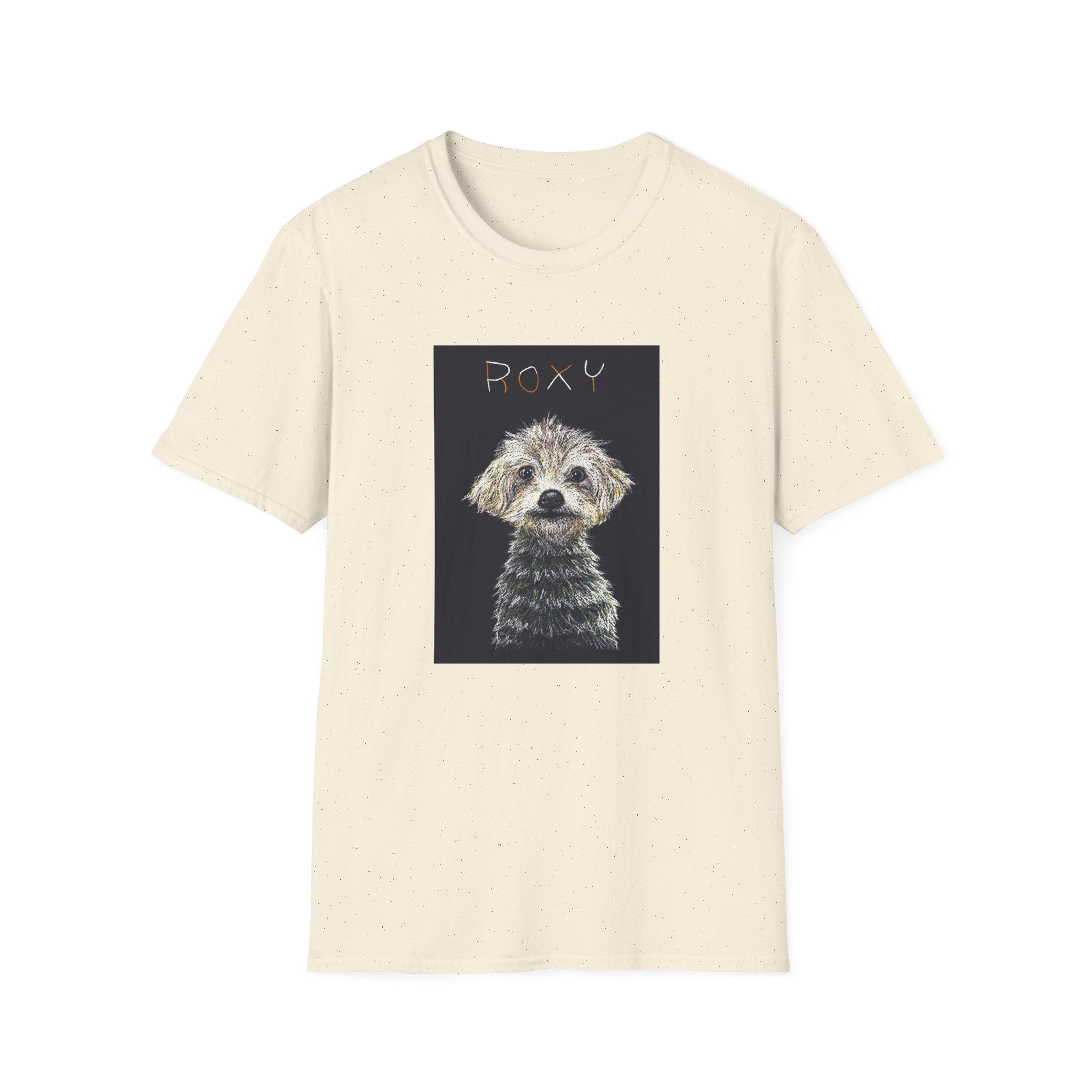 Roxy memorial dog portrait T-Shirt