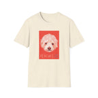 Peaches memorial dog portrait T-Shirt