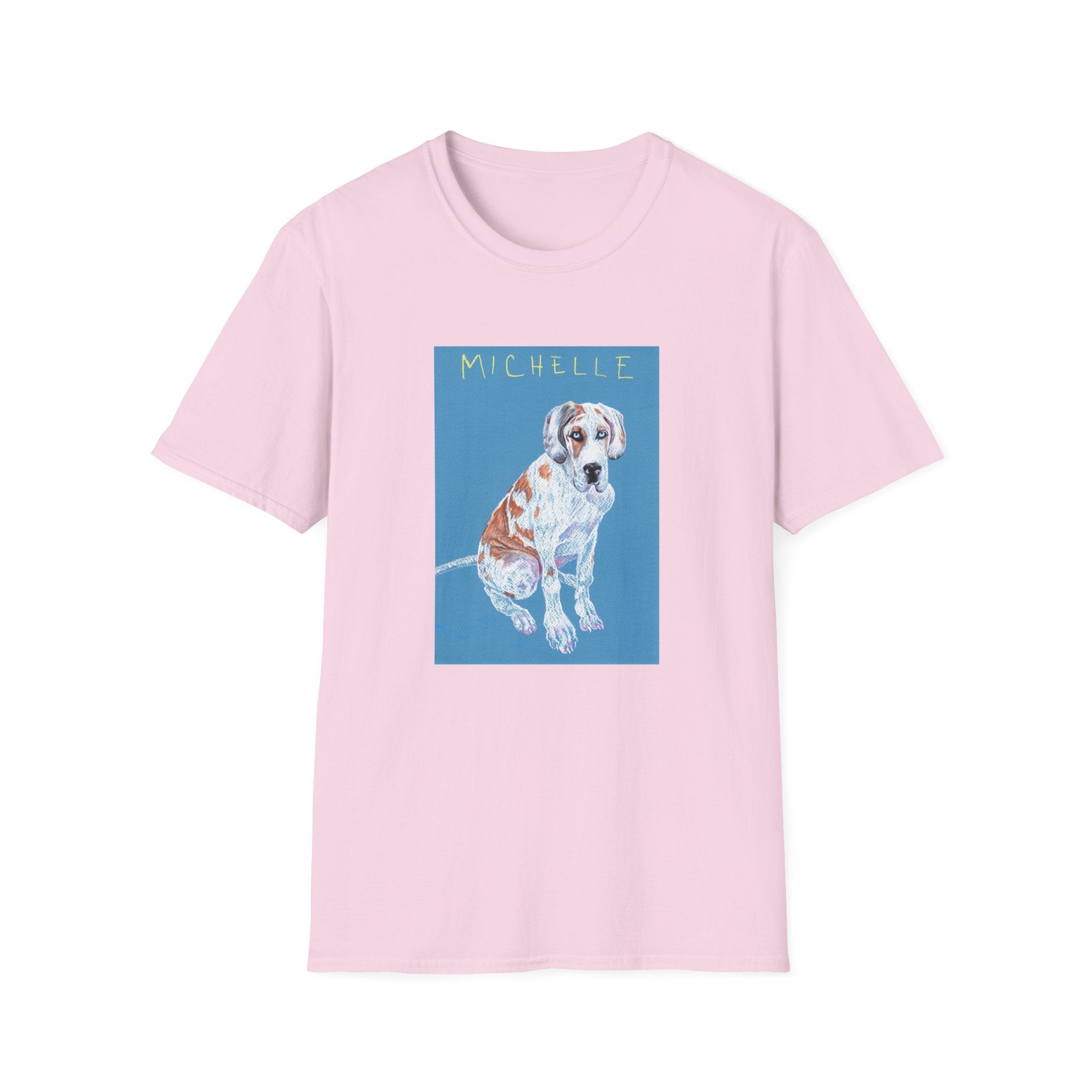 Michelle memorial dog portrait T-Shirt